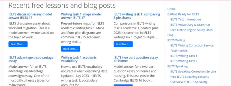 Tự học IELTS online - Trang IELTS Focus