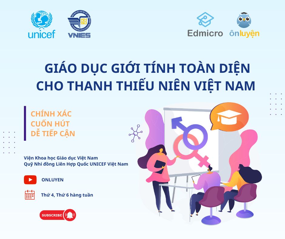 Dự án "Giáo dục giới tính toàn diện cho thanh thiếu niên Việt Nam"