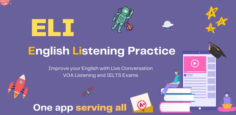 App luyện nghe  ELI - IELTS Listening Practice