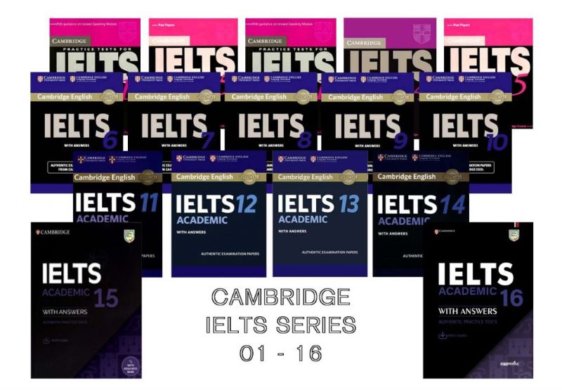 Bộ sách Cambridge IELTS là nguồn luyện nghe uy tín
