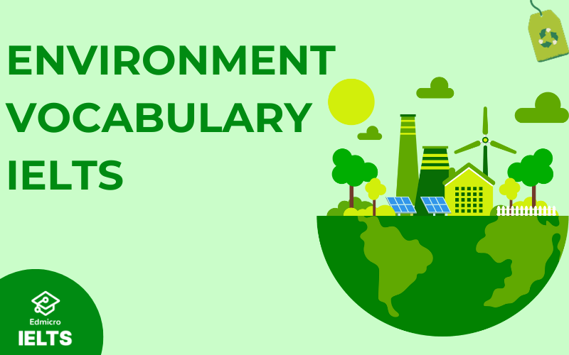 Environment Vocabulary IELTS - từ vựng IELTS chủ đề môi trường