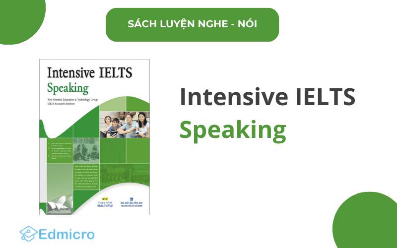 Sách luyện Speaking IELTS - Intensive IELTS Speaking