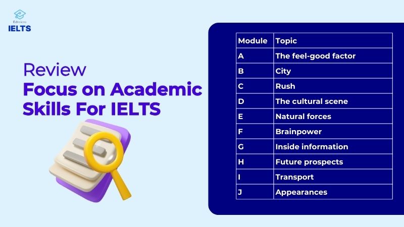 Review cụ thể Focus on Academic Skills For IELTS