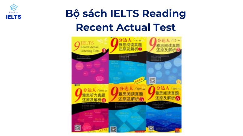 IELTS Reading Recent Actual Test gồm 6 vol