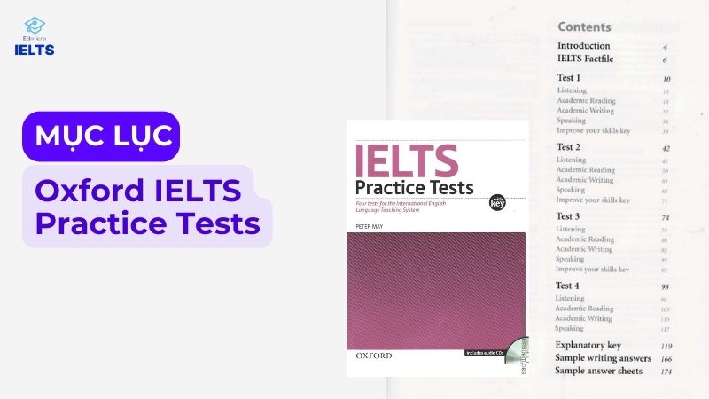 Nội dung sách Oxford IELTS Practice Tests