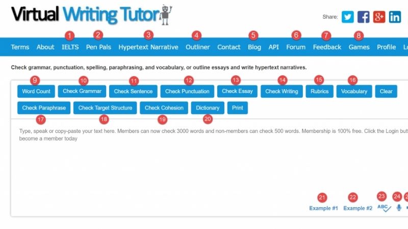 App Virtual Writing Tutor