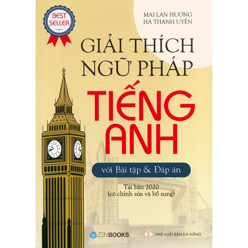 Sách “Giải thích ngữ pháp tiếng Anh” của tác giả Mai Lan Hương