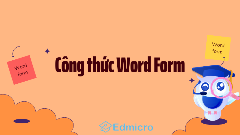 Công thức Word Form