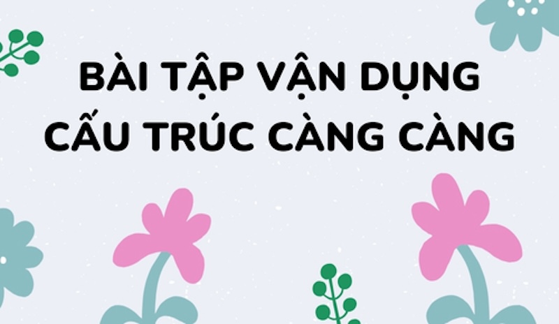 Bài tập vận dụng