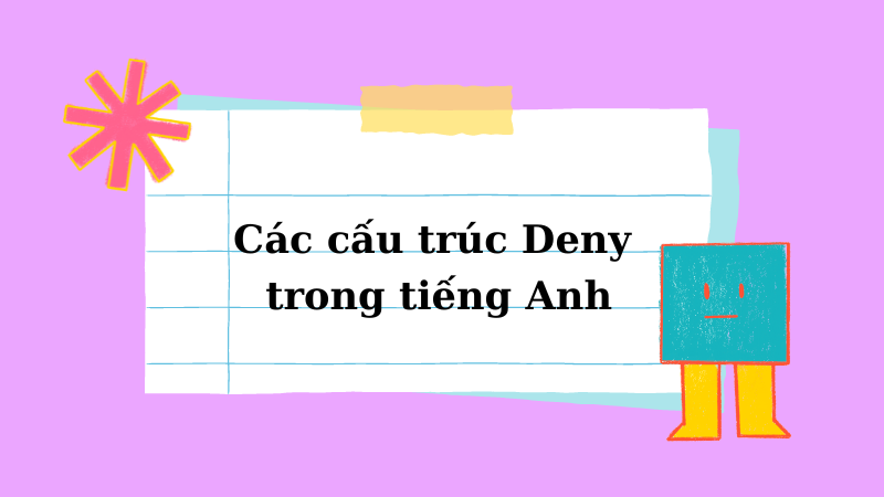 Deny trong tiếng Anh