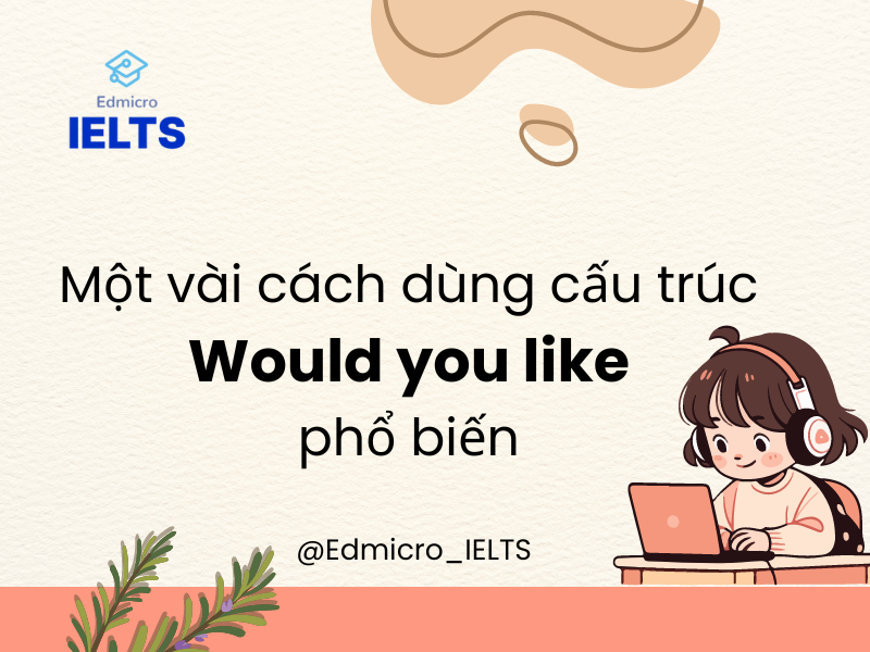 Một vài cách dùng cấu trúc would you like phổ biến