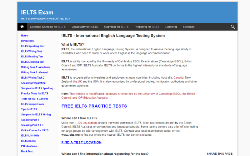 IELTS-Exam.net