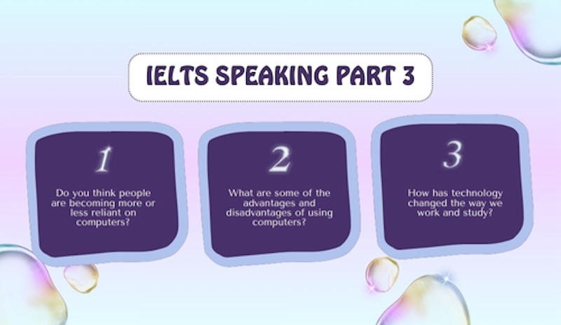 Bộ đề IELTS Speaking Part 3