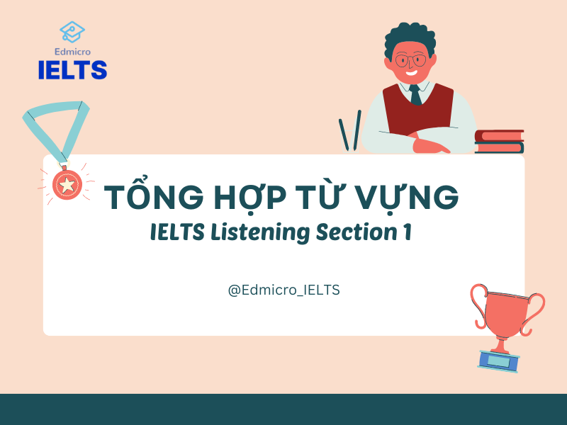 Tổng hợp từ vựng listening section 1