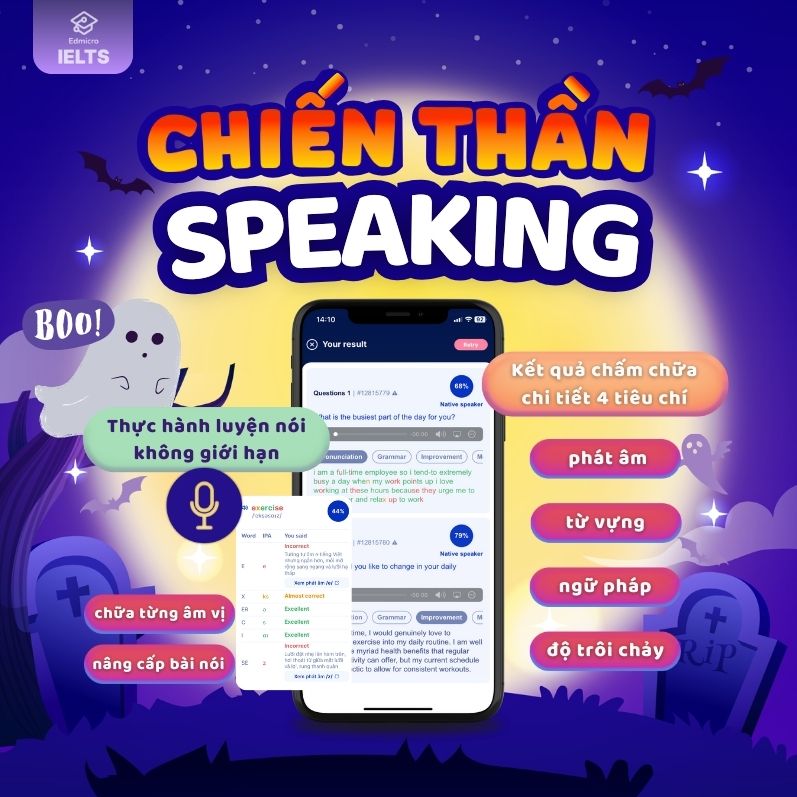 AI chấm chữa kỹ năng Speaking