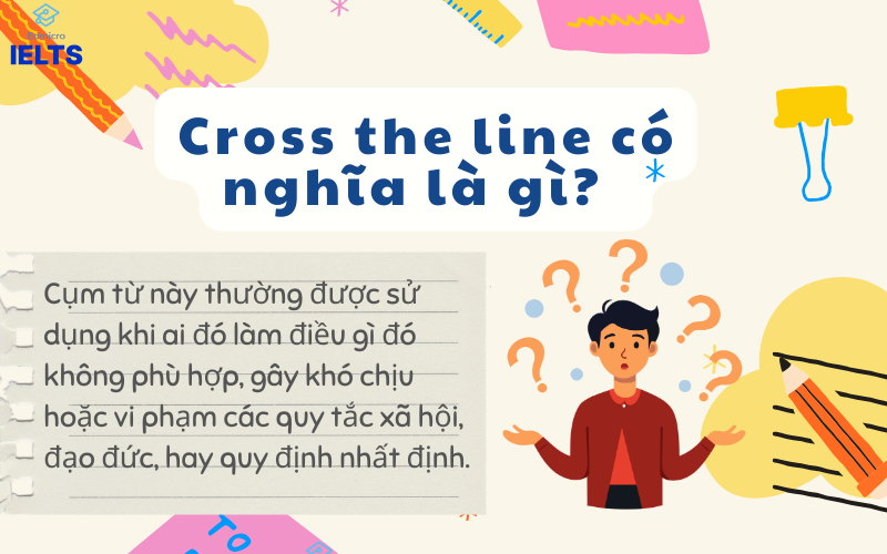 Định nghĩa cross the line 