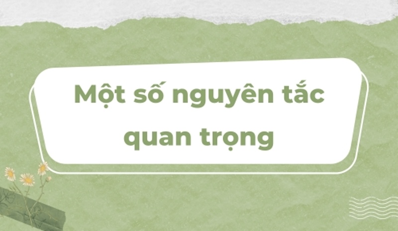 Các nguyên tắc khi phát âm nguyên âm