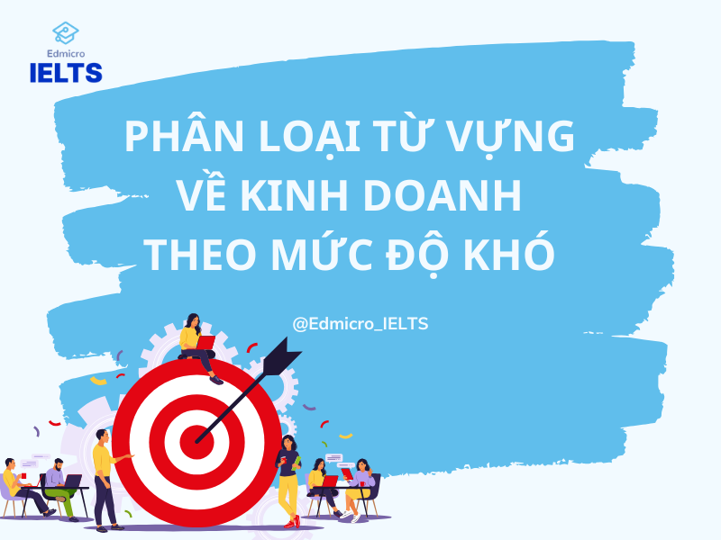 Phân loại từ vựng về kinh doanh theo mức độ khó