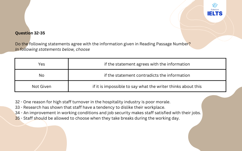 Question 32 - 35