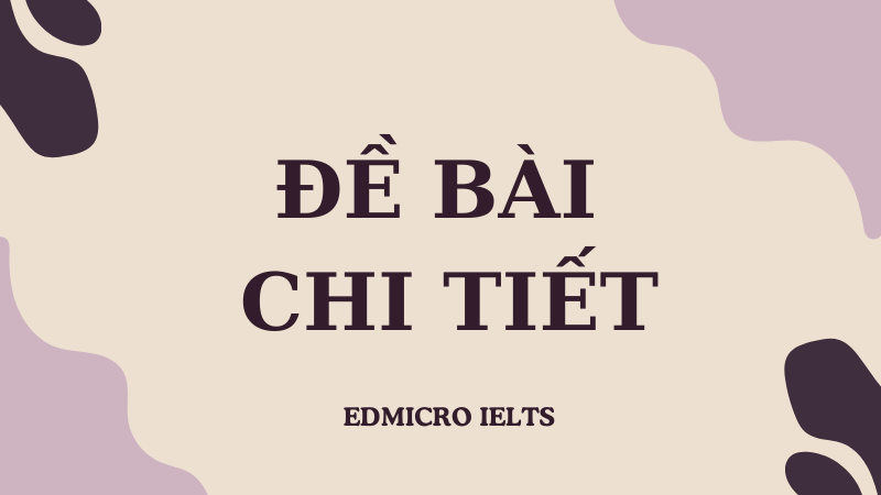 Đề bài chi tiết