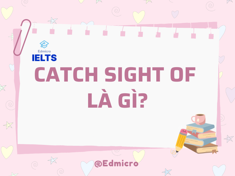 Catch Sight Of là gì?
