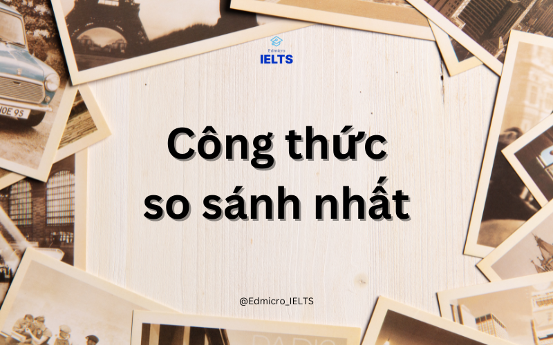 Công thức so sánh nhất