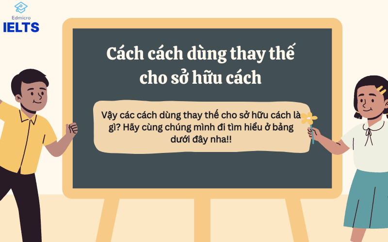 Cách dùng thay thế cho sở hữu cách