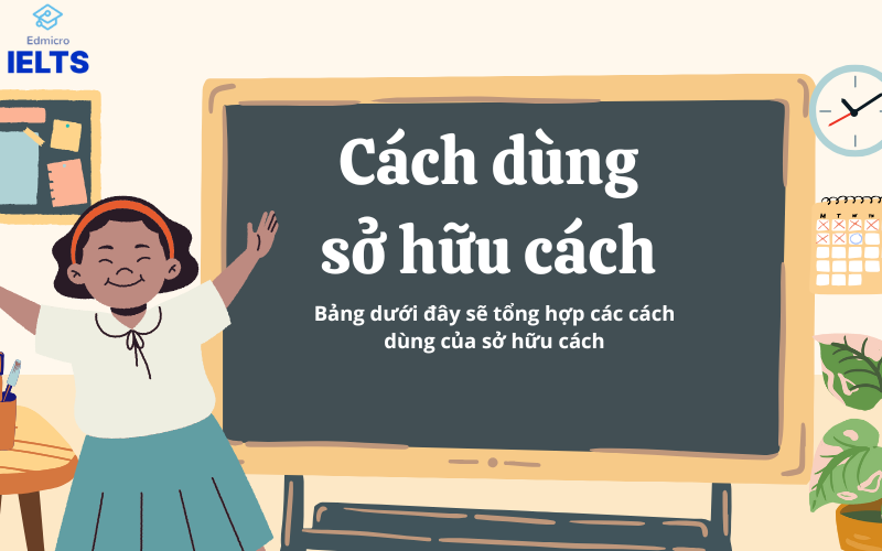 Cách dùng của sở hữu cách