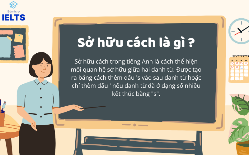 Định nghĩa của sở hữu cách