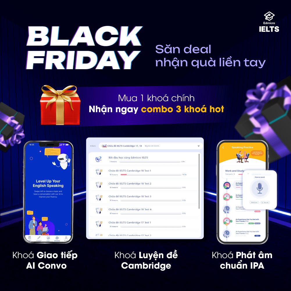 Quà tặng Black Friday siêu giá trị