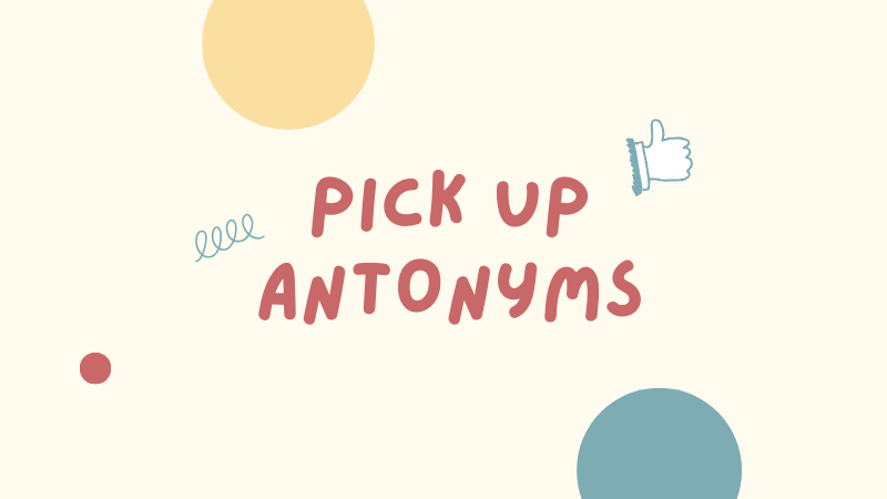 Từ trái nghĩa Từ trái nghĩa